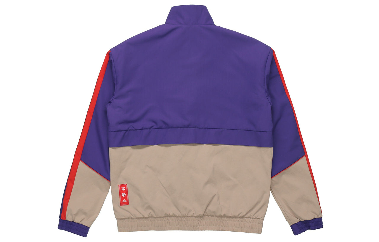 adidas CNY Jkt South New Year's Edition Sports Stand Collar Jacket Purple GP1824