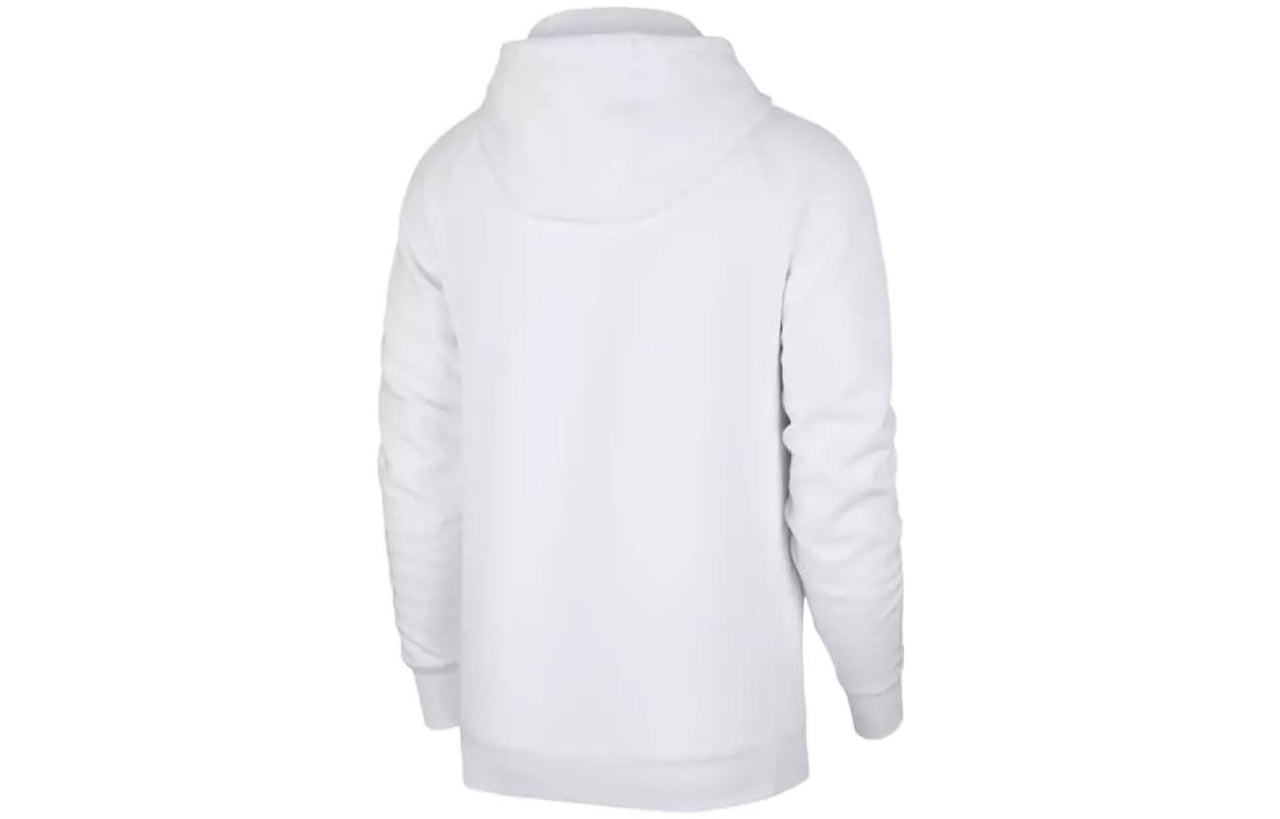 Nike logo long sleeves hoodie 'White' AH9876-100