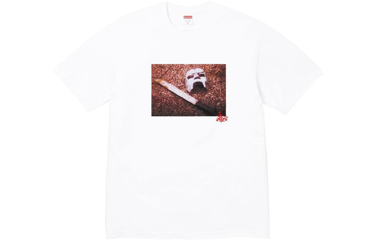 Supreme x MF Doom FW23 Week3 MF T-shirt 'White' SUP-FW23-077