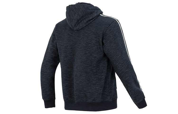Under Armour Essential Heritage Fleece Hoodie 'Black White' 1373813-001