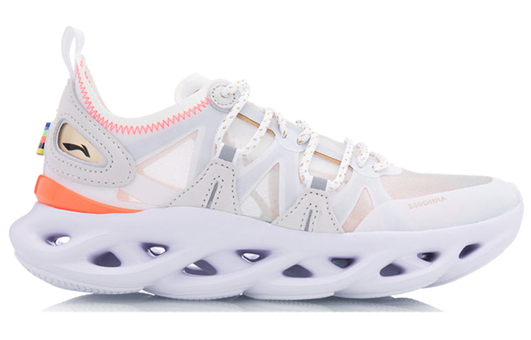 (WMNS) Li-Ning Arc 'White Orange' ARHQ052-4