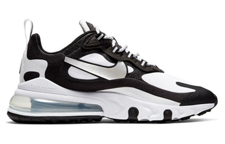 (WMNS) Nike Air Max 270 React 'White Metallic Silver' CQ4805-101