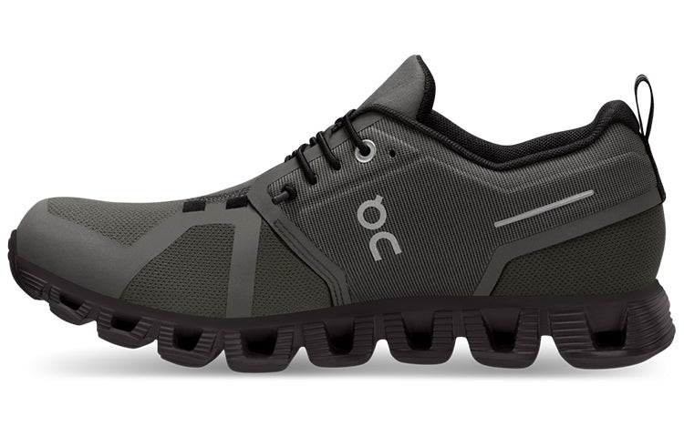 (WMNS) On Running Cloud 5 Waterproof 'Olive Green Black' 59.98836