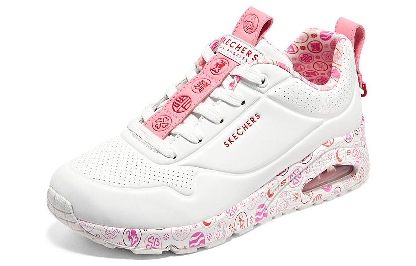 (WMNS) Skechers 2023 CNY GO Year of the Rabbit Uno 'White Pink' 896164-WPK
