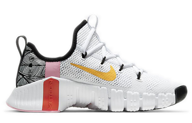 (WMNS) Nike Free Metcon 3 'White Team Orange' CJ6314-181