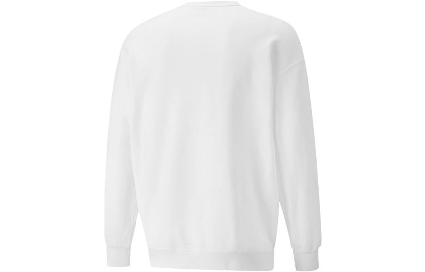 PUMA Small Logo Long Sleeve T-Shirt 'White' 535382-02