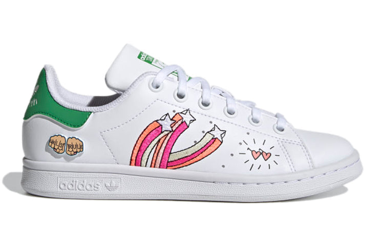 (GS) adidas Stan Smith J 'Girls Rule - White' FX5976