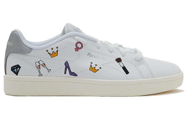 (WMNS) Reebok Royal Complete Cln2 Sneakers White/Gray FY5358