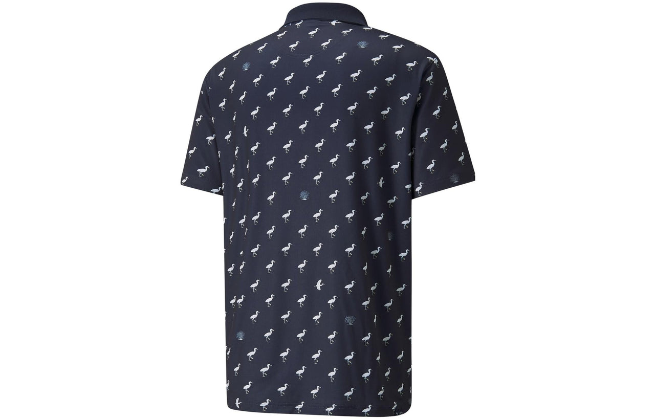 PUMA Matter Egrets Polo Shirt 'Navy' 533794-02