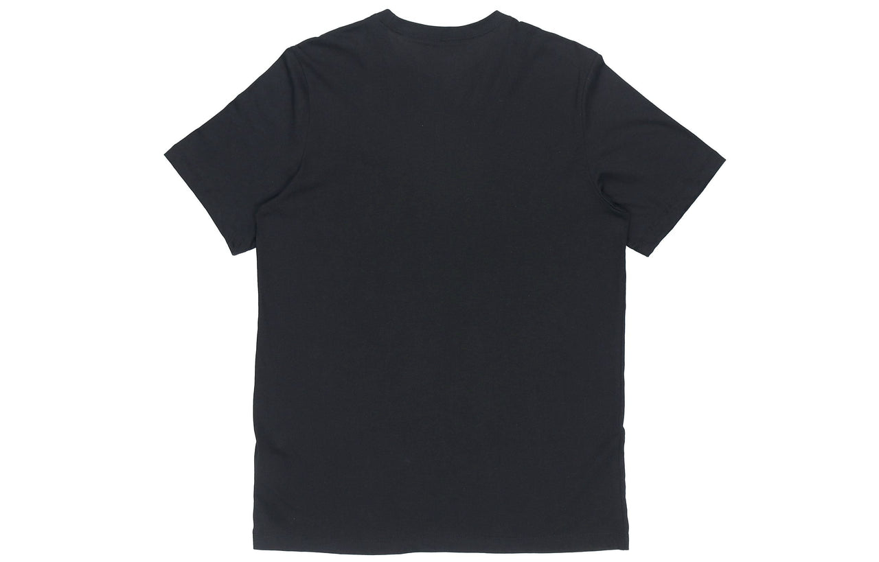 Nike Embroidered Logo Round Neck Short Sleeve Black AR4997-013