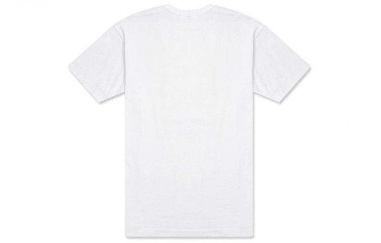 COMME des GARCONS PLAY Blue Eyes Red Heart T-Shirt 'White' AZ-T086-051-1