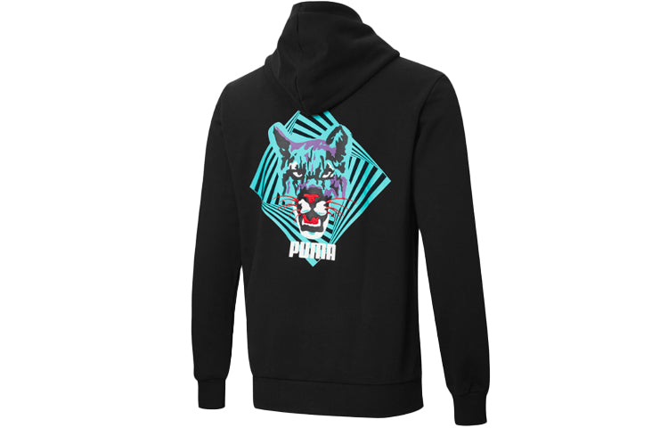 PUMA Claw Pack Hoodie 'Black Blue' 596632-11