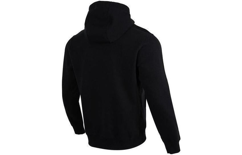 Nike Sportswear Club Fleece Graphic Pullover Hoodie 'Black' DX1518-010