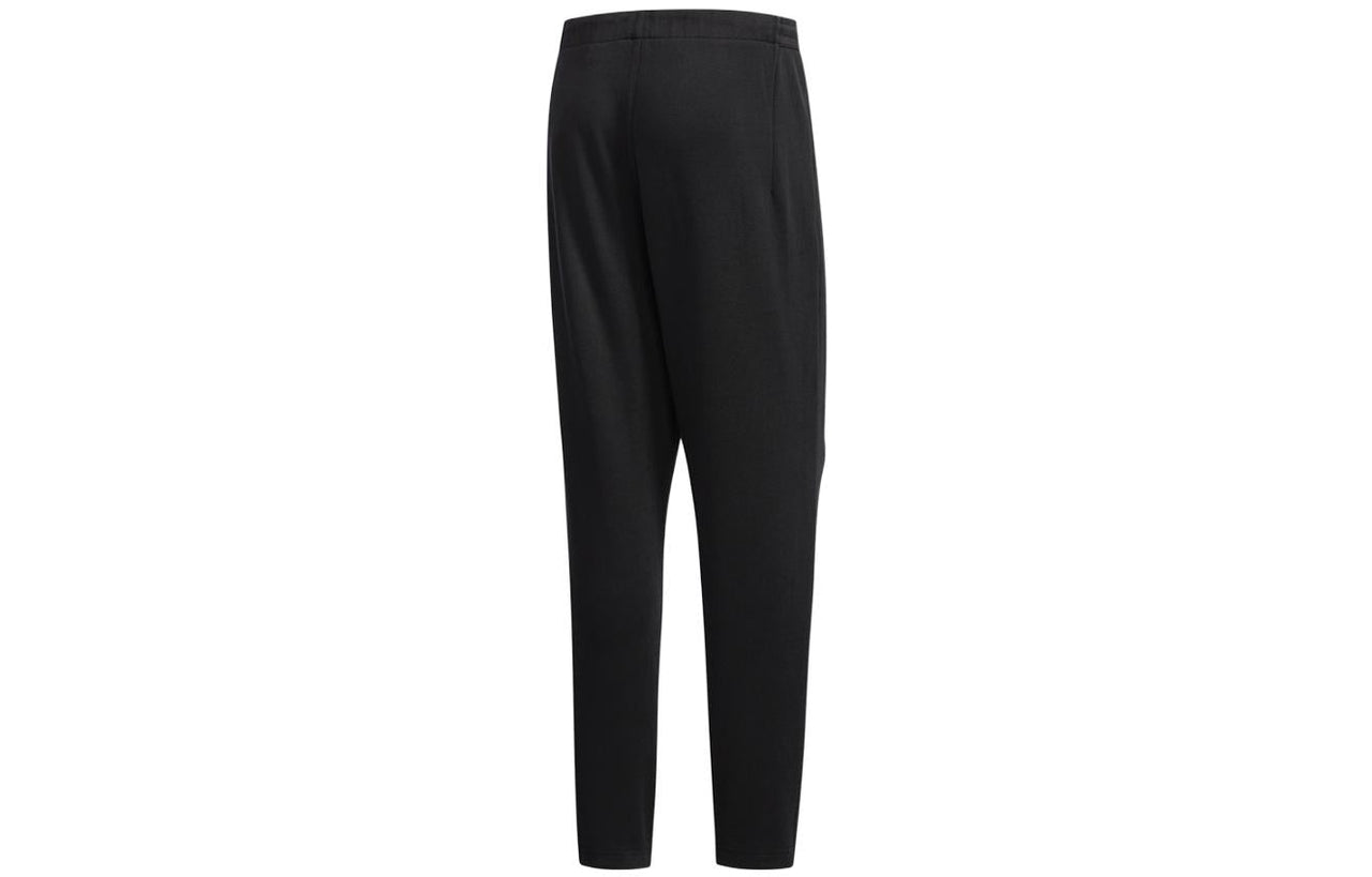 Men's adidas Logo Micro Mark Lacing Sports Pants/Trousers/Joggers Black DT2460