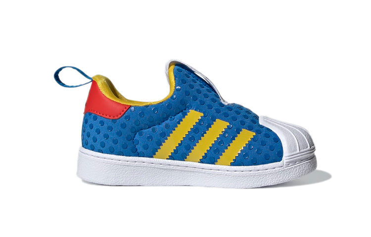 (TD) adidas LEGO x Superstar 360 I 'Shock Blue' H02731