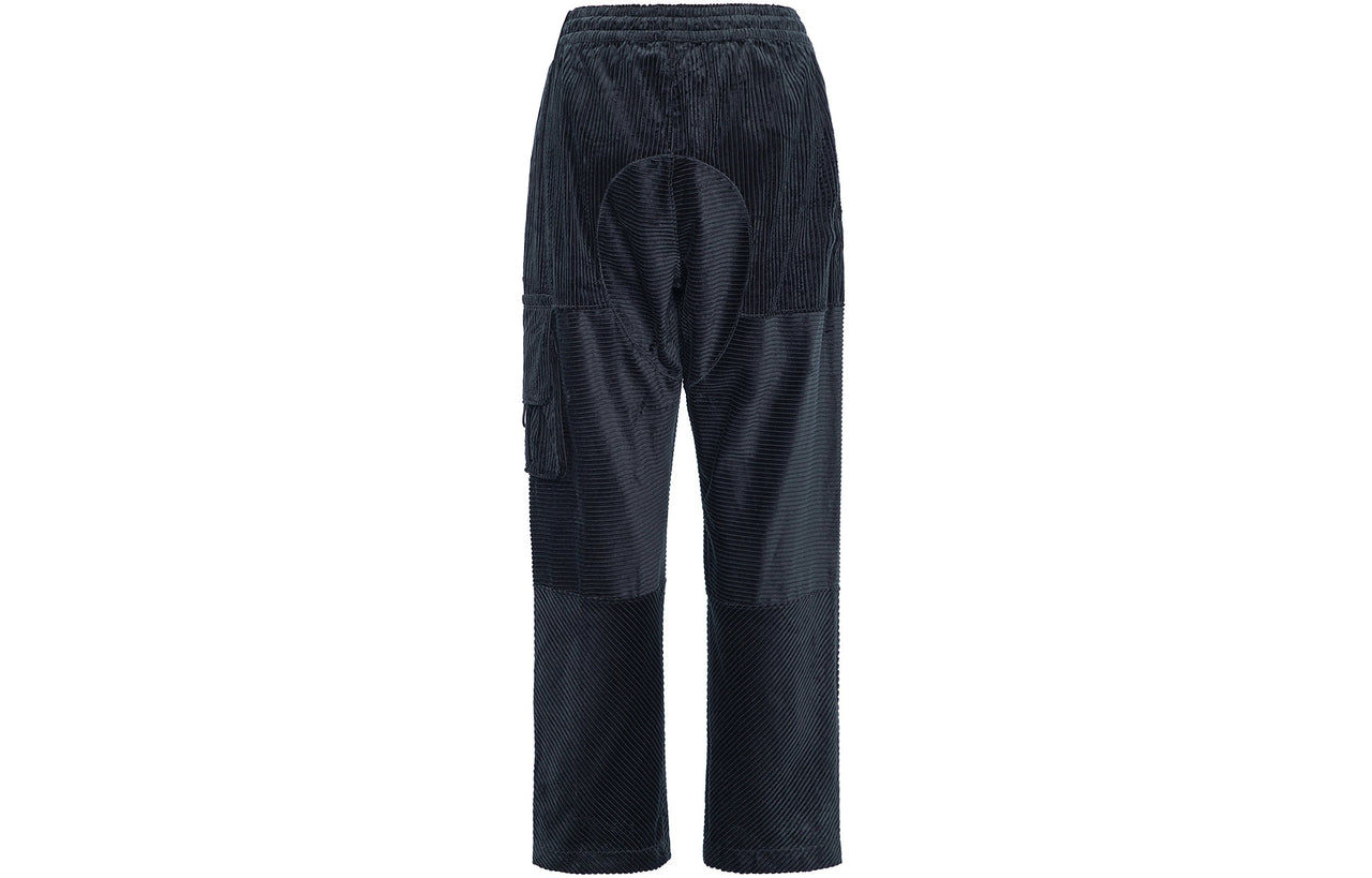 Men's Nike Corduroy Cargo Casual Straight Long Pants/Trousers Black DA6686-010