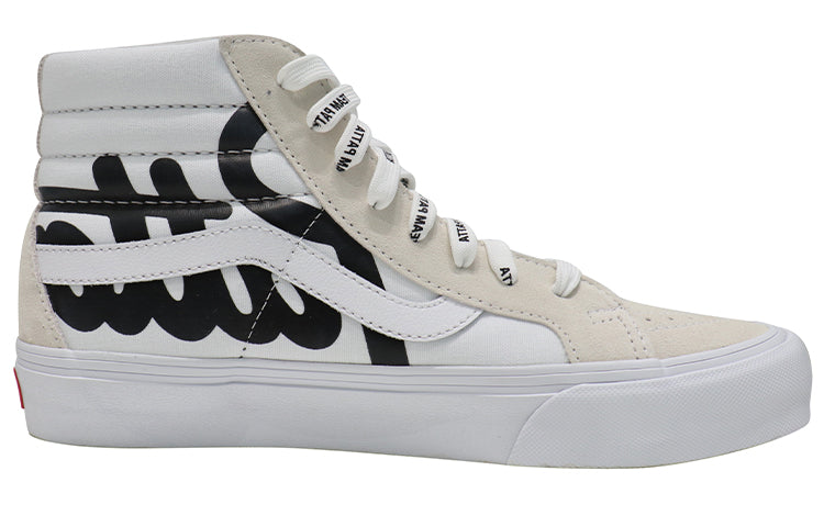 Vans Patta x Vault SK8-HI Reissue VLT LX 'Mean Eyed Cat - White' VN0A4BVH5WW