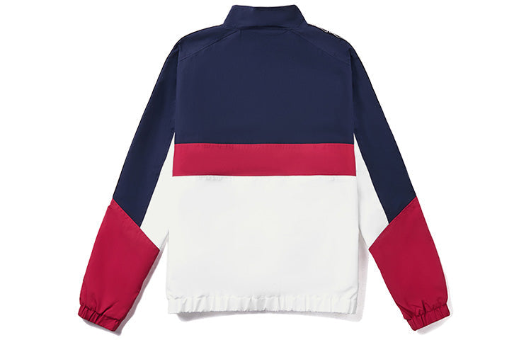 (WMNS) Vans Retro Stand Collar Windproof Jacket Navy Blue VN0A4BR74NH