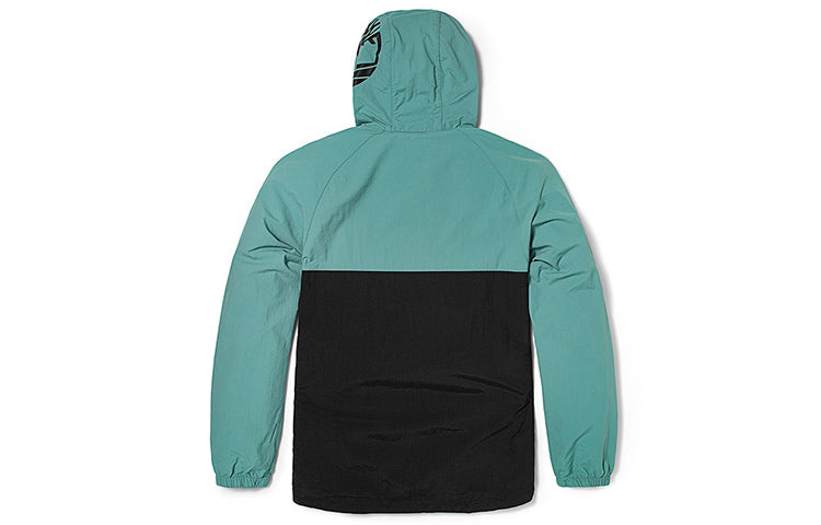 Timberland Pullover Windbreaker Jacket 'Green Black' A2BUU-CN9