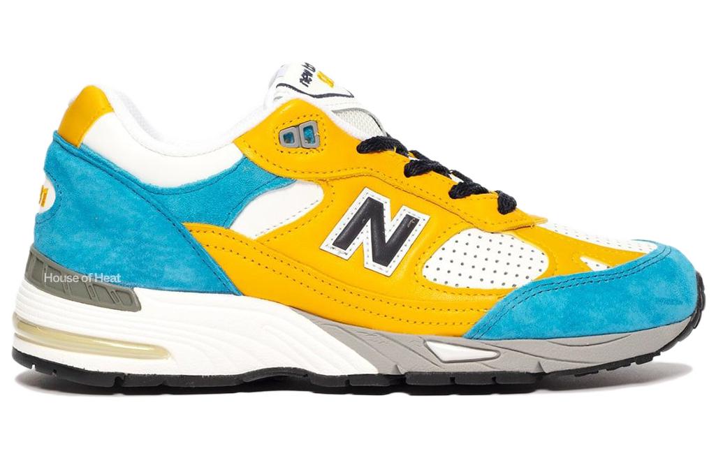 New Balance Sneakersnstuff x 991 Made in England 'Blue Yellow' M991EF
