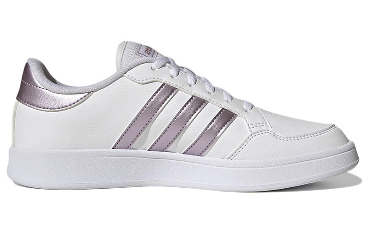 (WMNS) adidas Breaknet Tennis Shoes 'White Matte Purple Metallic' GX4323