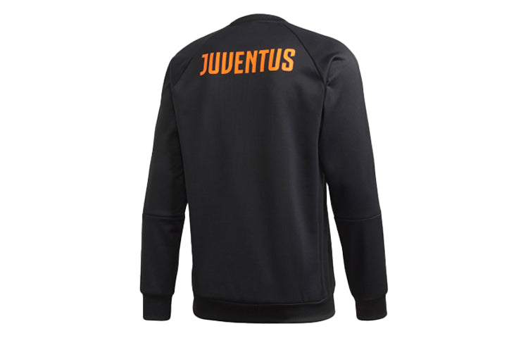 adidas Juve Travel Swt Juventus Soccer/Football Sports Pullover Black FR4208