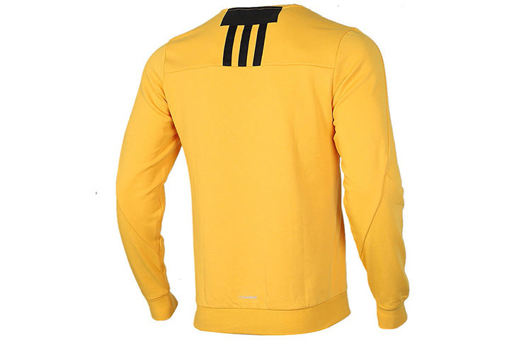 adidas neo M Cs Gr Swtshrt Casual Sports Pullover Long Sleeves Yellow EI4504