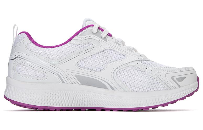 (WMNS) Skechers Go Run Consistent 'White Purple' 128075-WPR
