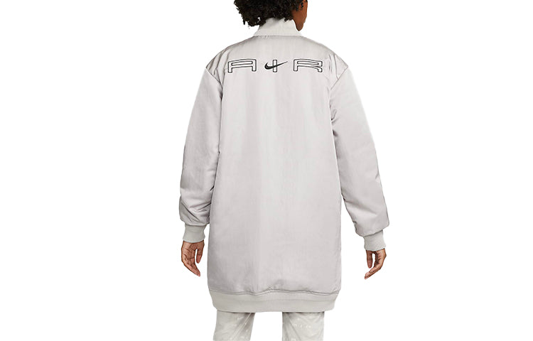 (WMNS) Nike Air Therma-FIT Synthetic-Fill Loose Mid-Length Stay Warm Jacket University Gray DD4641-033
