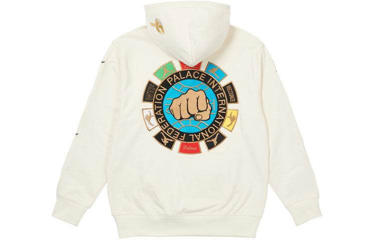 Palace High Kick Hoodie 'Off White' P20CS063