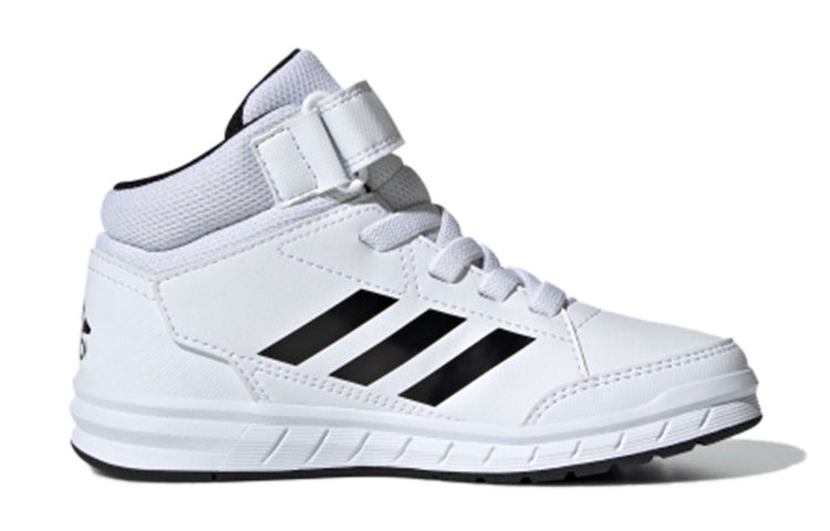 (PS) adidas Altasport Mid K 'White Black' G27114