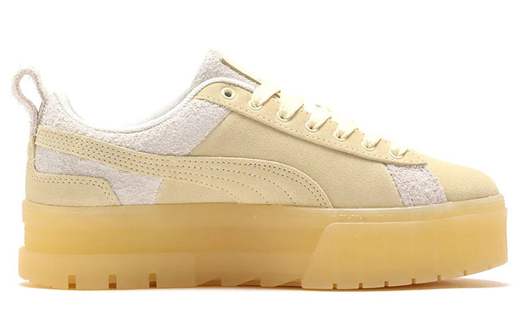 (WMNS) PUMA Mayze Mono 'Creamyellow Gray' 383991-03