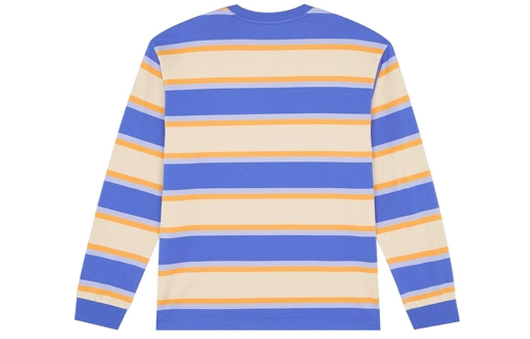 New Balance Classic Long Sleeve Tee 'Blue Orange' 5DC17073-RBL