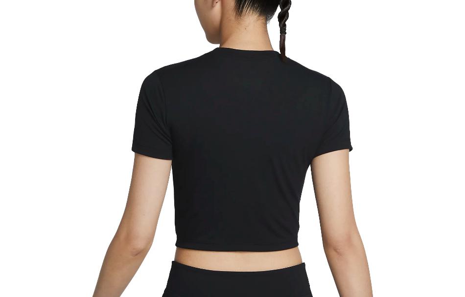 (WMNS) Nike Sportswear Essential Crop Top 'Black' FB2874-010