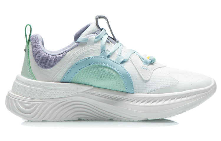 (WMNS) Li-Ning Spark 'White Blue Purple' AGLR092-4