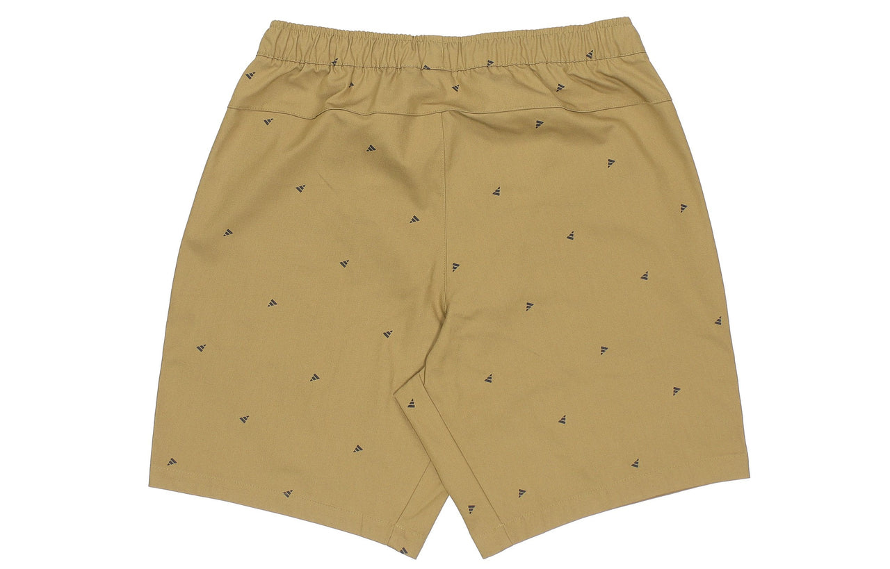 adidas Fi Short Aop Logo Printing Athleisure Casual Sports Shorts Olive Green GP0947