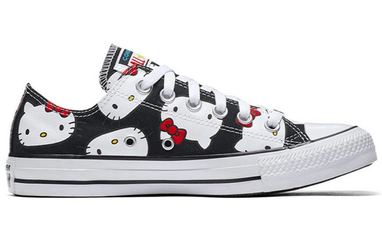 Converse Hello Kitty x Chuck Taylor All Star Canvas Ox 'Black' 162947C