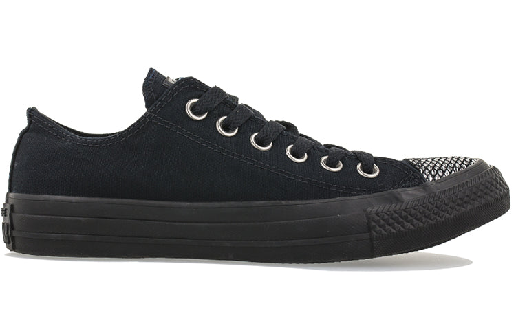 (WMNS) Converse Chuck Taylor All Star Ctas Ox Black Snake Scale Coating 557984C