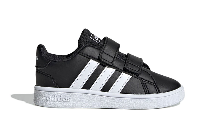 (TD) adidas Grand Court 'Black White' EF0117