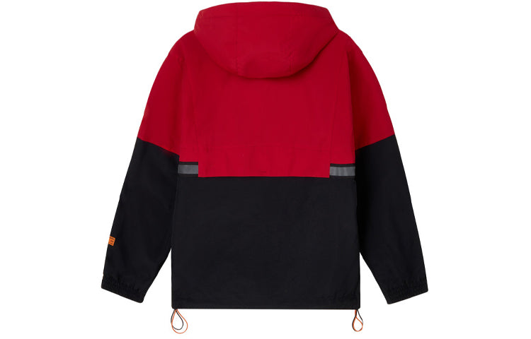 New Balance Winter Warm Hooded Jacket 'Red Black' NAA34023-BUR