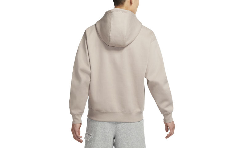Men's Nike Logo Embroidered Solid Color Fleece Lined Yellow DA0316-245