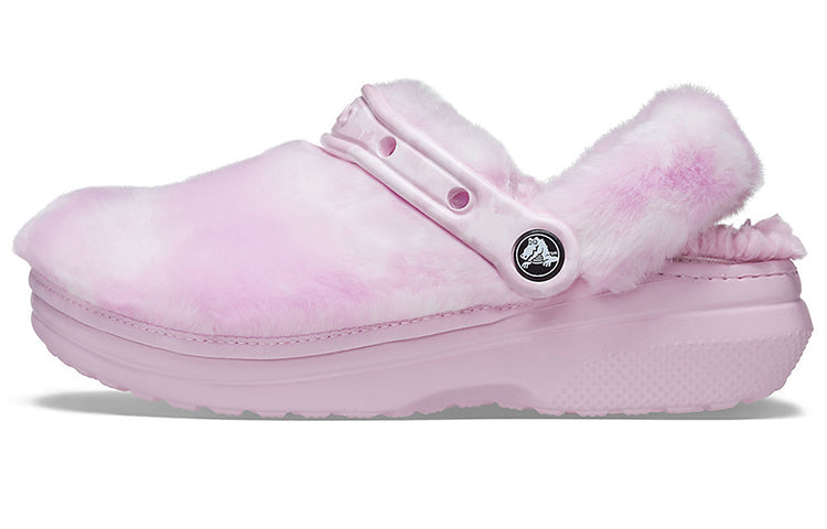 Crocs Classic Fur Sure Clogs Ballerina 'Pink White' 207303-6SU