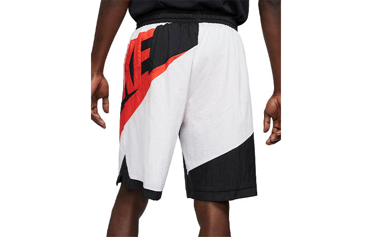 Nike Dri-FIT Throwback Futura Casual Sports Basketball Shorts Black Red Blackred CV1829-100
