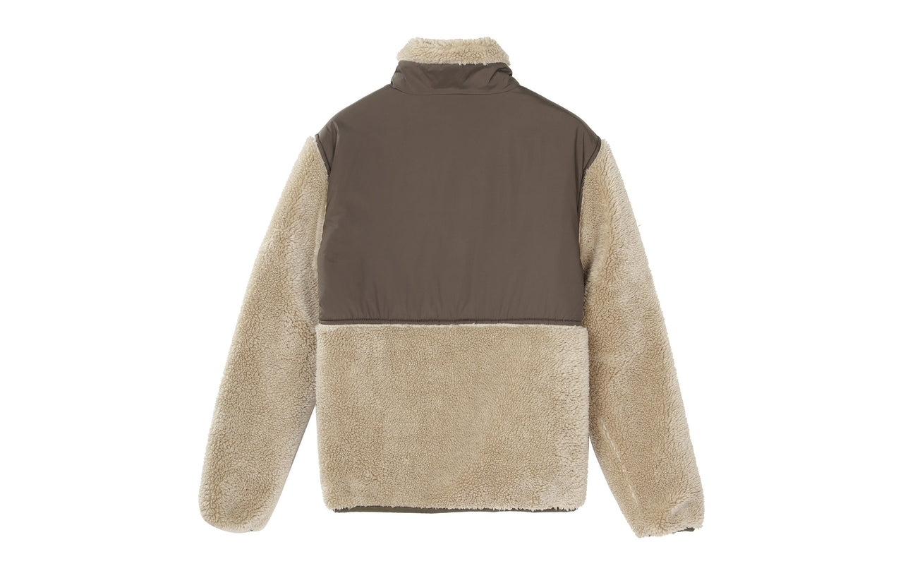 PUMA Sherpa Contrasting Colors Sports lamb's wool Stand Collar Jacket Brown 846325-42
