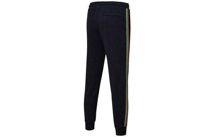 PUMA Tailored For Sport Unity Track Pants 'Black Orange' 599290-01