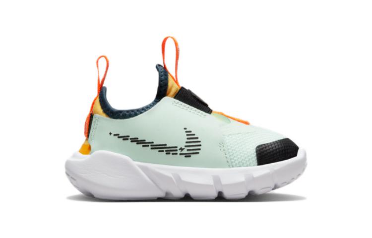 (TD) Nike Flex Runner 2 'Barely Green Laser Orange' DX6131-301