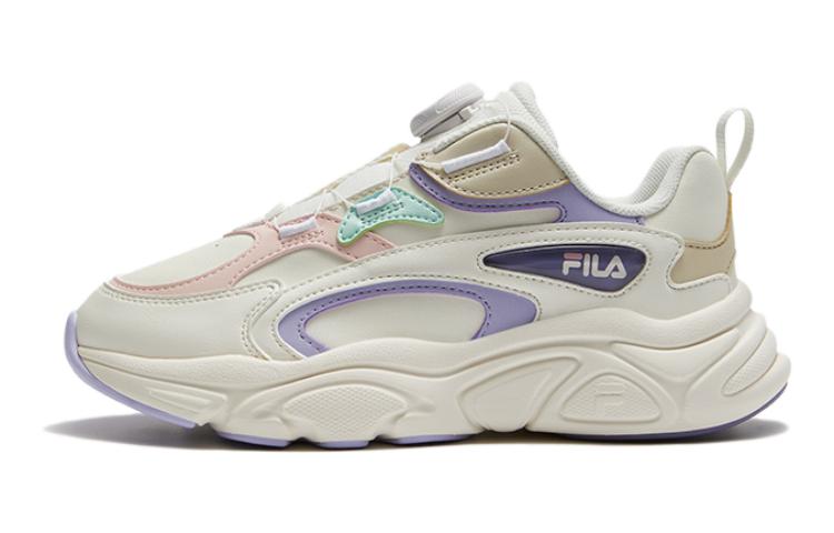 (GS) FILA Sportswear Running Shoes 'White Purple' K15B341133FFGV