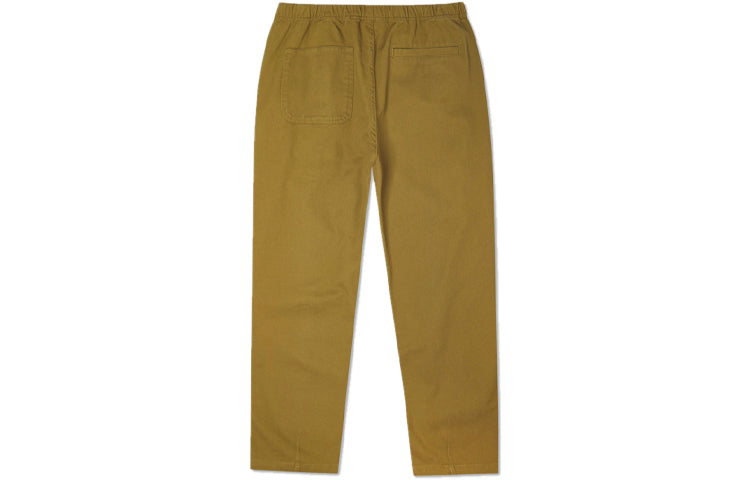Converse Woven Straight-Leg Tapered Casual Pants 'Dark Moss Green' 10021101-A04