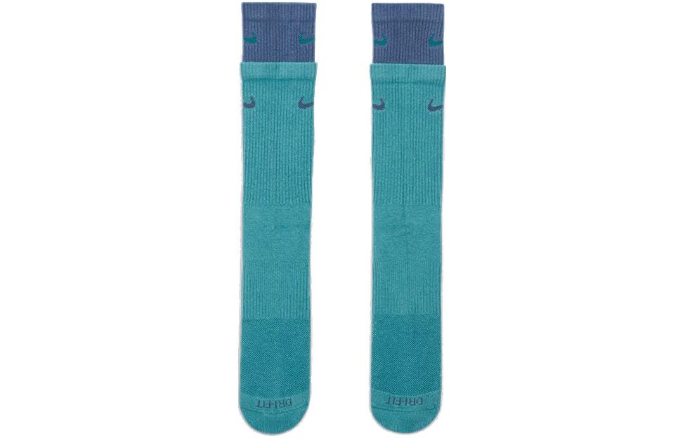 Nike Everyday Plus Cushioned Crew Socks 'Green Blue' DD2795-300