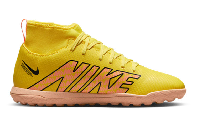 (GS) Nike Mercurial Superfly 9 Club TF Turf 'Yellow Pink' DJ5954-780